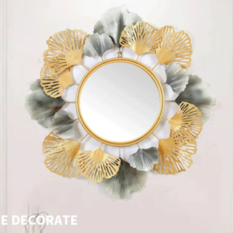 

Macrame Mirror Wall Decoration Cosmetic Mirror Decoration Home Bedroom Wall Hanging Decor Spiegel Home Decoration Accessories