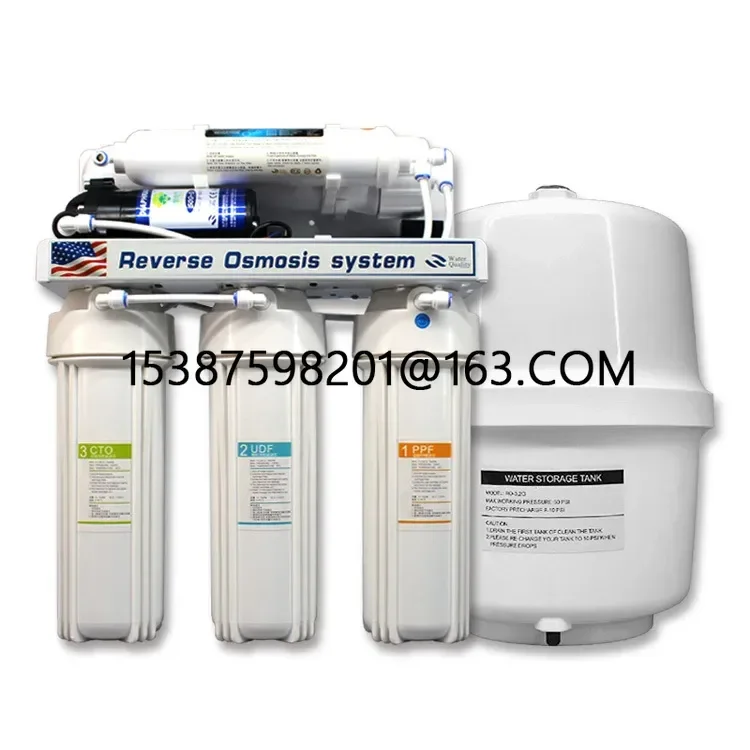 Высококачественный очиститель питьевой воды обратного осмоса 6-ступенчатый