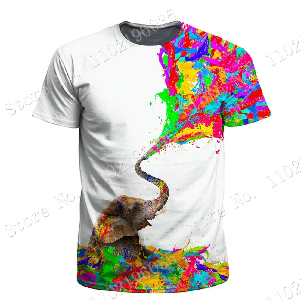 

Футболки Lucky-Paint 2022 с мультяшным аниме Wjhite, мужская летняя футболка с 3D-принтом для бега, уличная одежда, повседневная одежда для технических ...