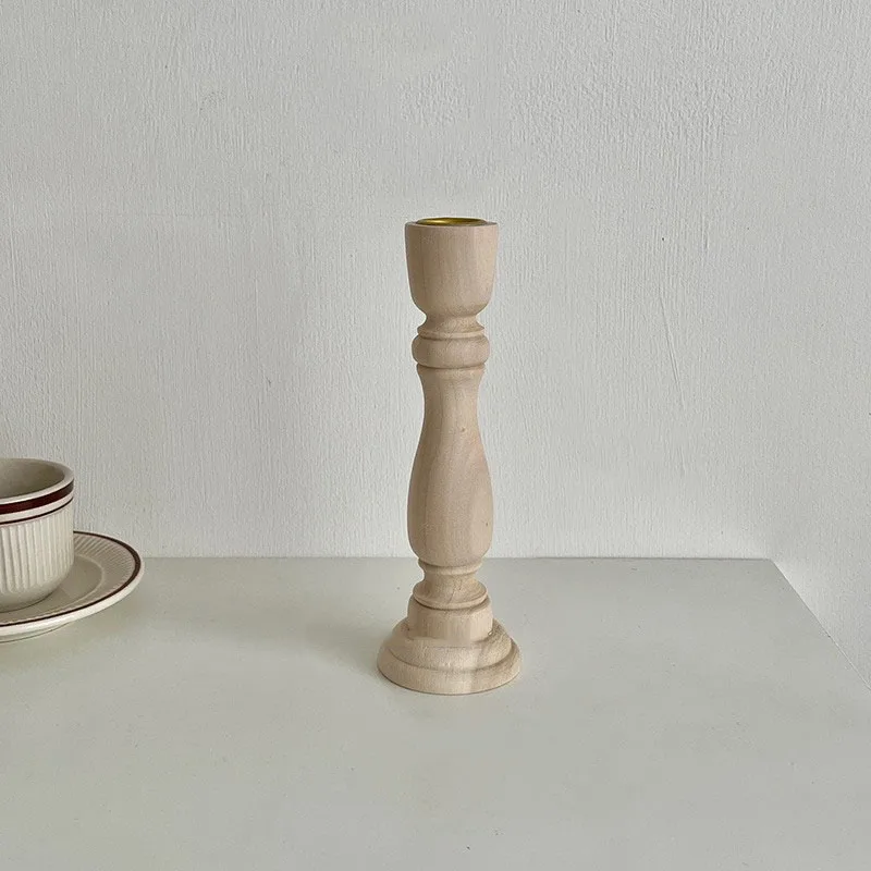 Деревянные Подсвечники Для украшения дня рождения стеклянный свадебный