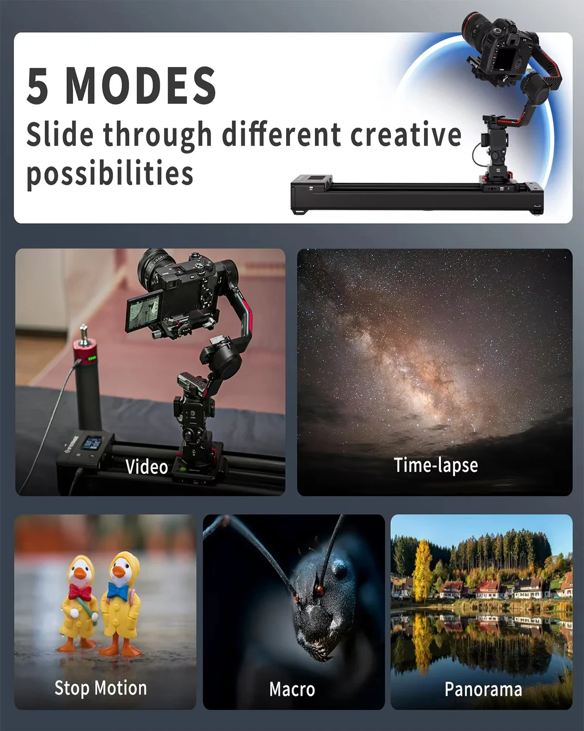 IFOOTAGE Nano II 660 Mini Shark Slider моторизованная камера Dolly Track видеостабилизатор рельс