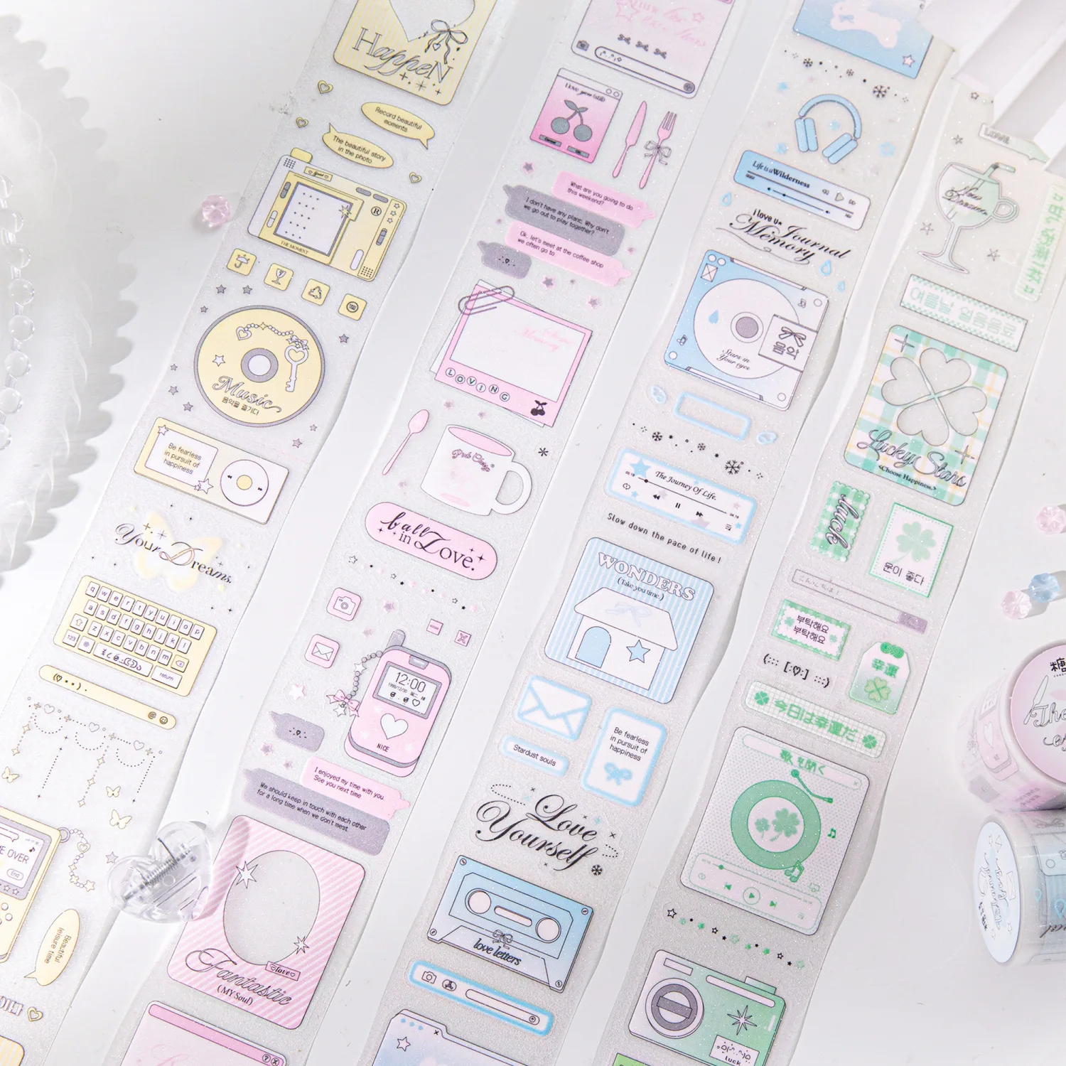 Детская 1 Рулонная/пакет Стильная Малярная Лента В Стиле Salt Girl Для Тиснения