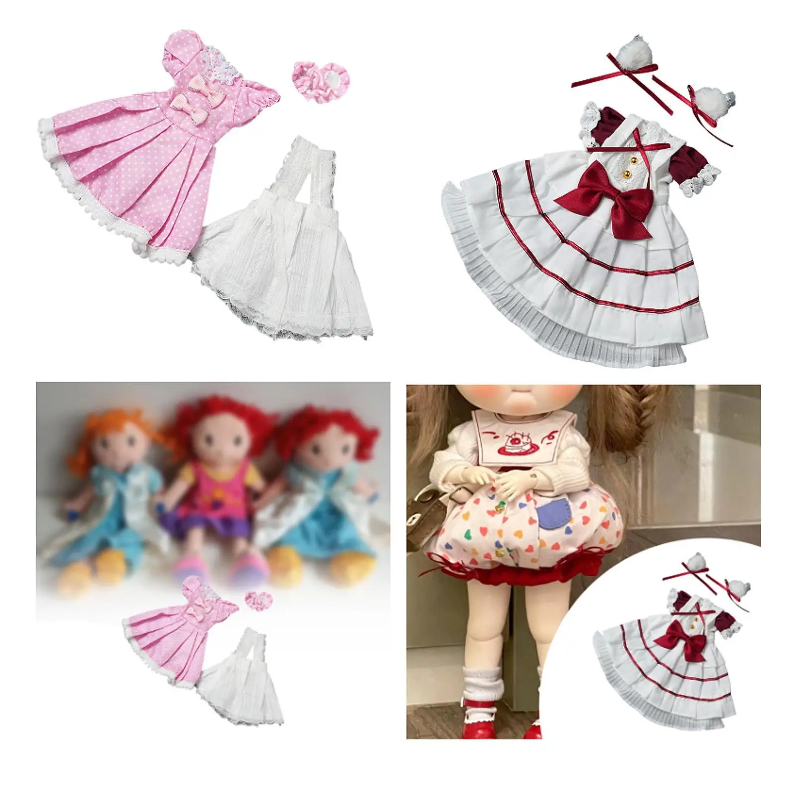 1/6 BJD платье принцессы для куклы Oufit костюм сделайте свои собственные