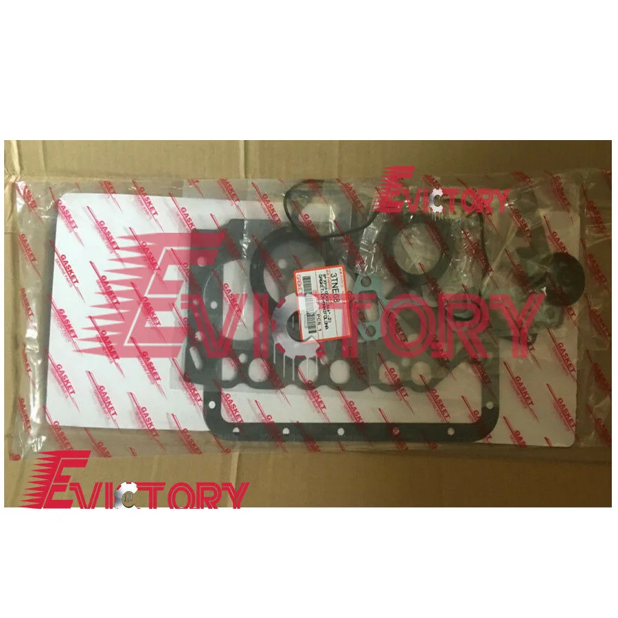 Для Yanmar 3TN66 3D66 3TNA66 комплект для ремонта лайнер поршневого кольца подшипниковая