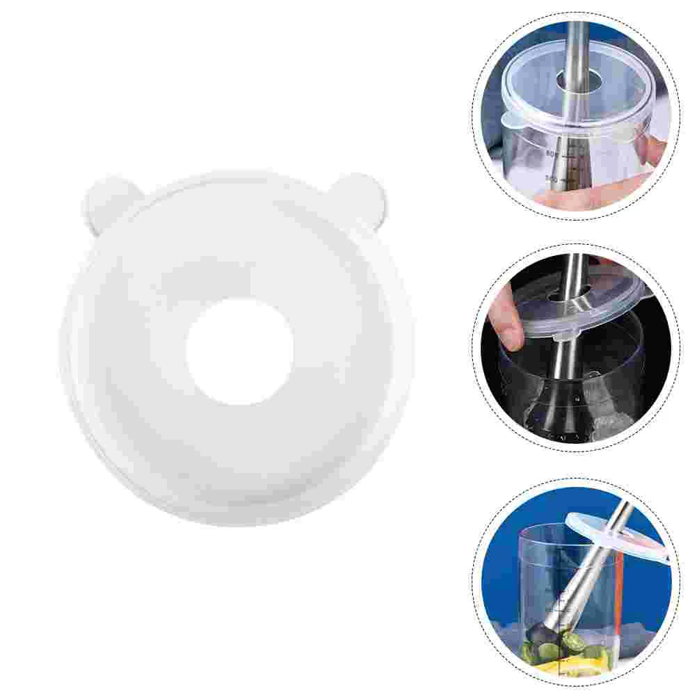 

8pcs Cocktail Shaker Covers Cup Lids Shaking Cup Splash-proof Covers