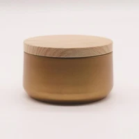 candle jars candle box wood grain lids cosmetic pot containers empty storage box gift storage box organize