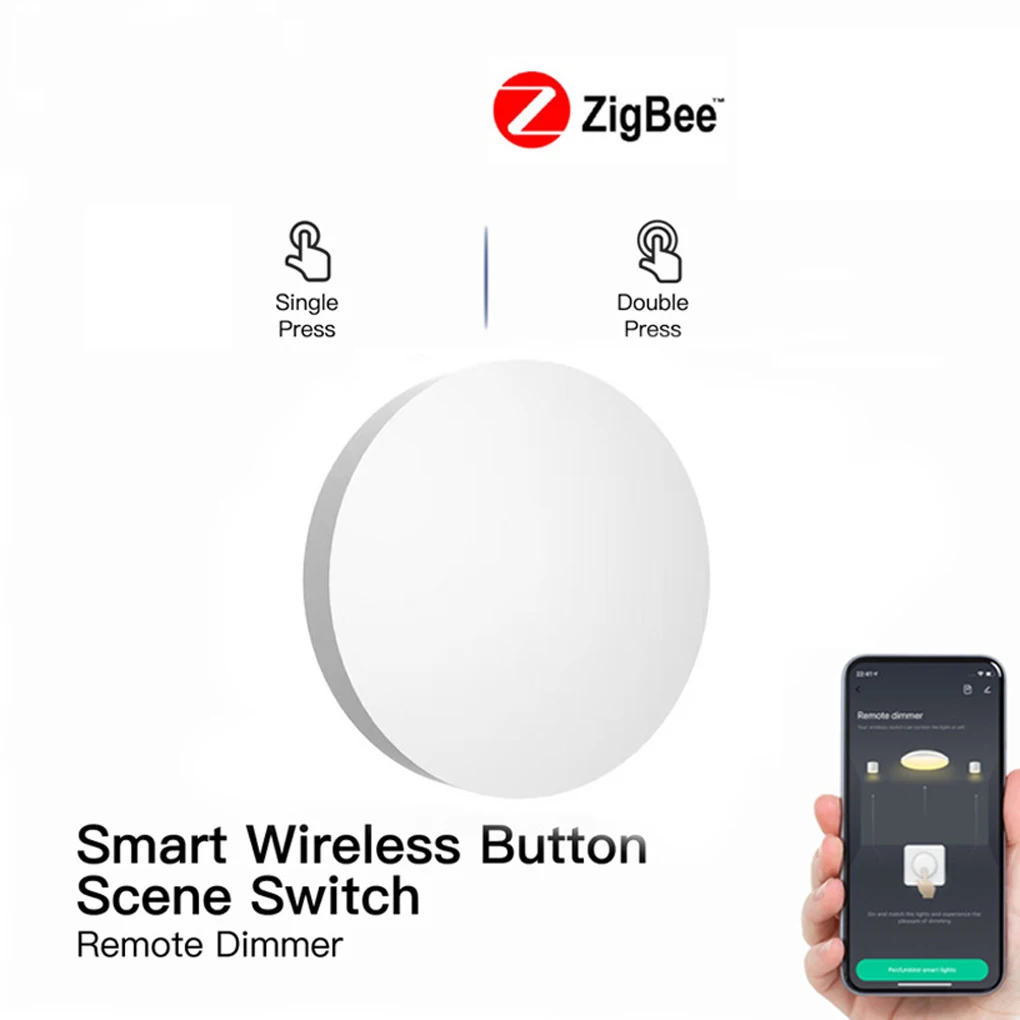 

Удобная умная розетка Tuya для умного дома, компактная умная розетка Zigbee для комнаты, умная кнопка Zigbee для умного дома, кнопка Zigbee, домашний переключатель