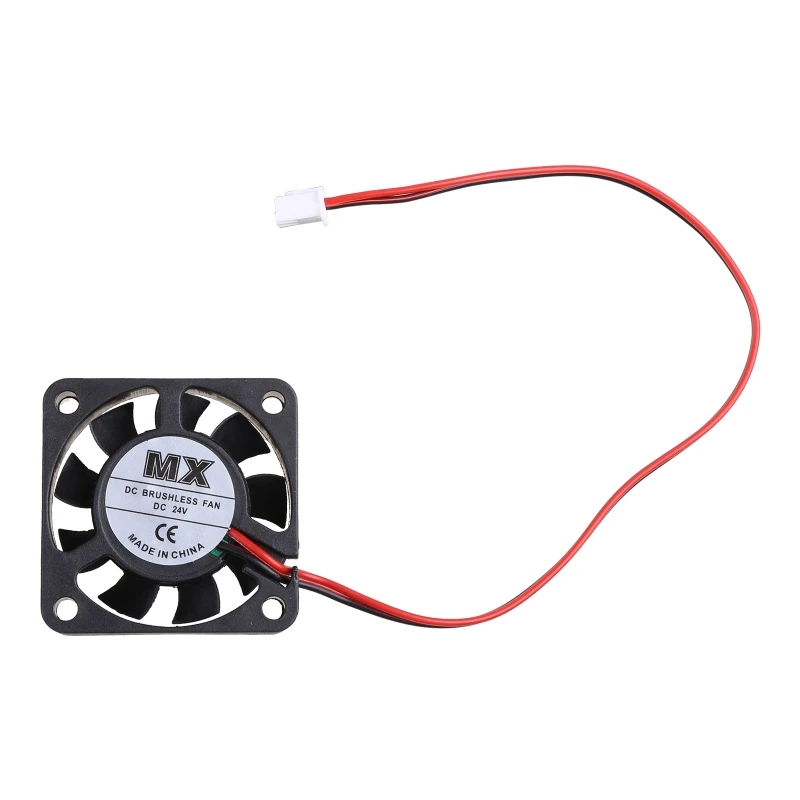 

2022 New DC 24V 2-Pin Cooling Fan 40mm 40x40x10mm 4cm 4010s 9Blade For 3D Printer CPU New