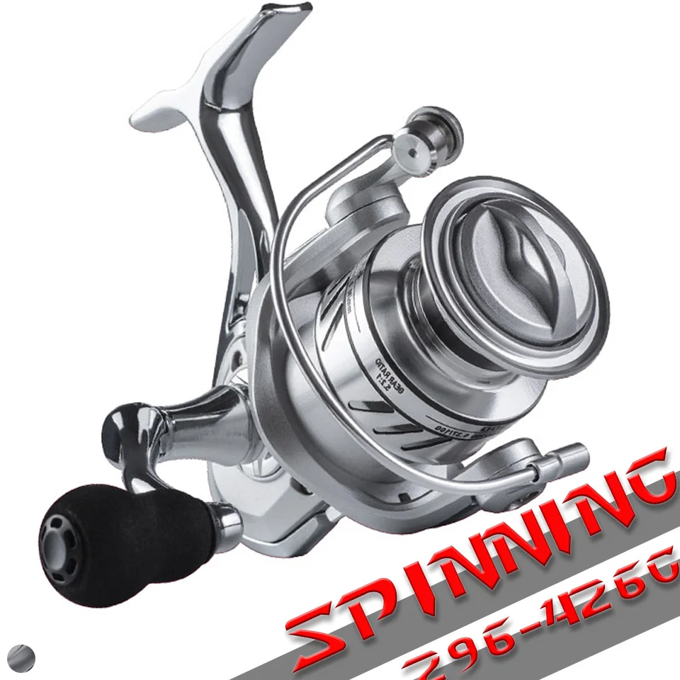 

Рыболовная катушка с максимальным усилием Тяги 8 кг, высокоскоростная передаточная передача 5,2: 1, для пресной и морской воды, спиннинговая к...