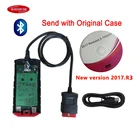 Новинка 2021, диагностический инструмент VCI 2018R02017.R3 Keygen Obd Obd2 для delicht VD DS 150E CDP, адаптер для Автосканера