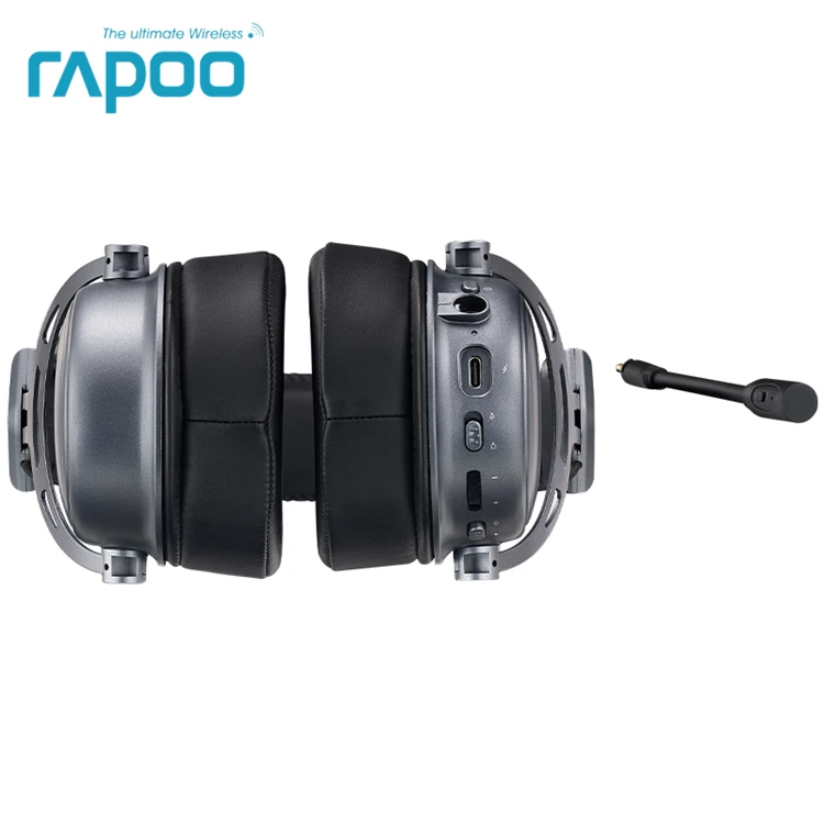 Rapoo VH800 индивидуальный логотип RGB Gaming 2 4G BT перезаряжаемый светодиодный