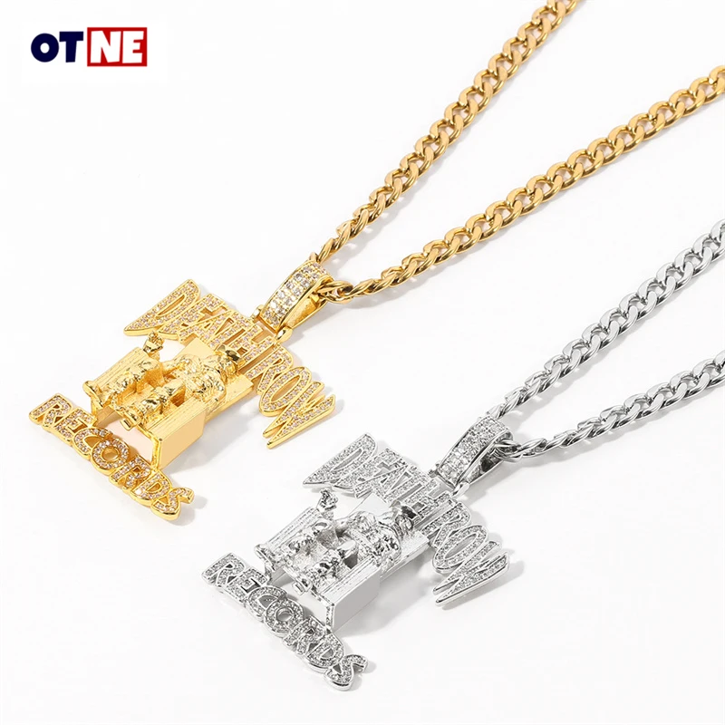 

Hip Hop Cuban Chain Necklace Gold Silver Color Chain Necklaces Jewelry For Rapper