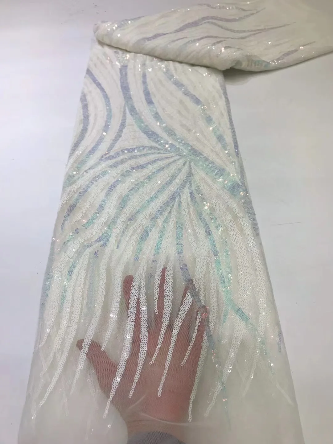 Заводская цена тюль с блестками сетка африканская кружевная ткань роскошная