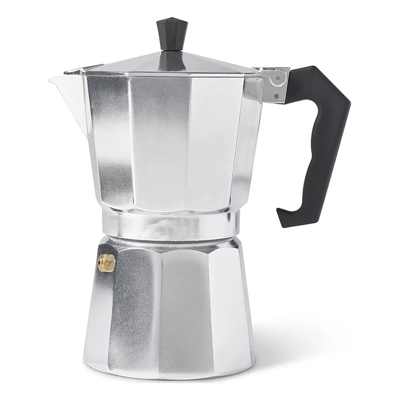 

Espresso Maker, Italian Coffee Make for Strong Freshly Brewed Espresso Coffee6-Cup Moka Pot