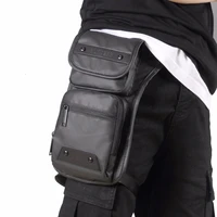 new male bags waist hip drop leg motorcycle bags high quality military shoulder pouch travel men canvasoxford fanny pack thigh