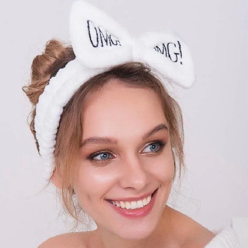 Double Dare Повязка для волос белая OMG! Hair Band. Китайская повязка волос. Оригинал. |