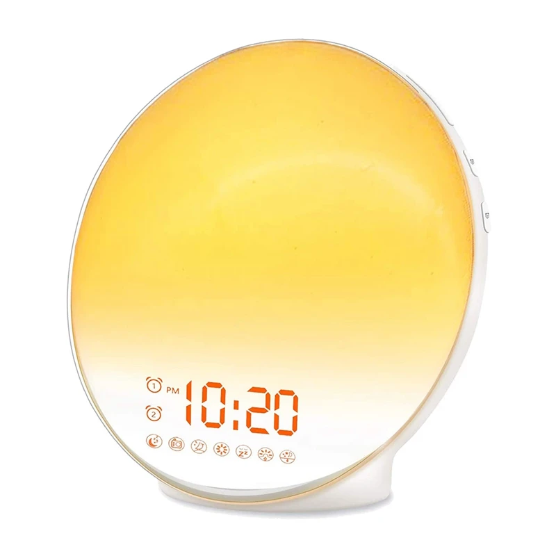 

Будильник для детей Wake Up Light Sunrise, с имитацией восхода солнца