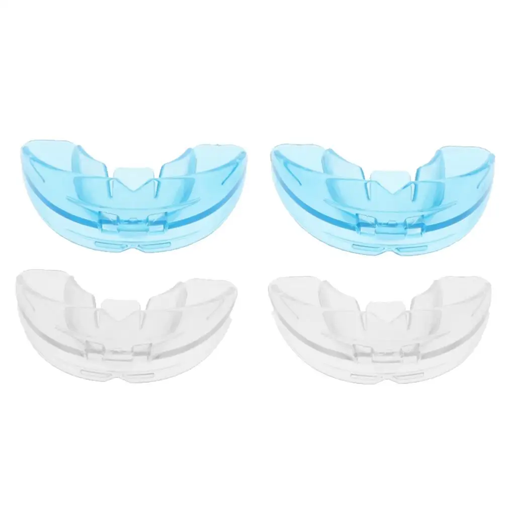 

2Pcs EVA Tooth Appliance Hard Tooth Retainer Braces Teeth Straightener for Adult to Protect Your Teeth
