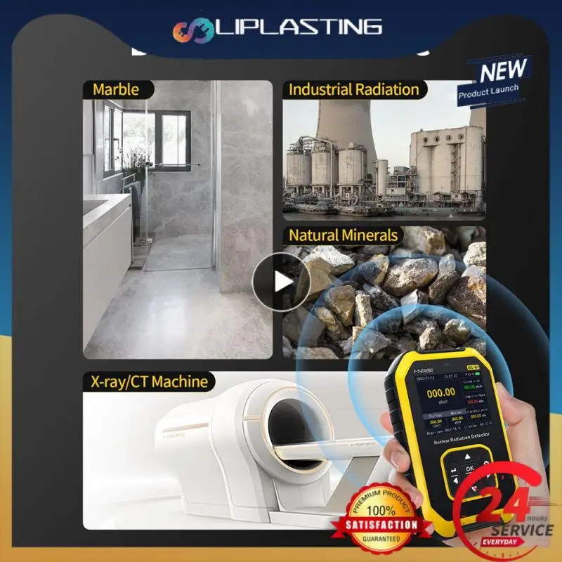 

Dosimeter Personal Higher-precision Radioactivity Tester New Nuclear Radiation Detector Geiger Counter Tools Marble Detector