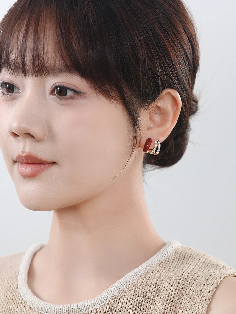 Романтический сезон ~ европейские и американские дизайнерские серьги National Sle 2024