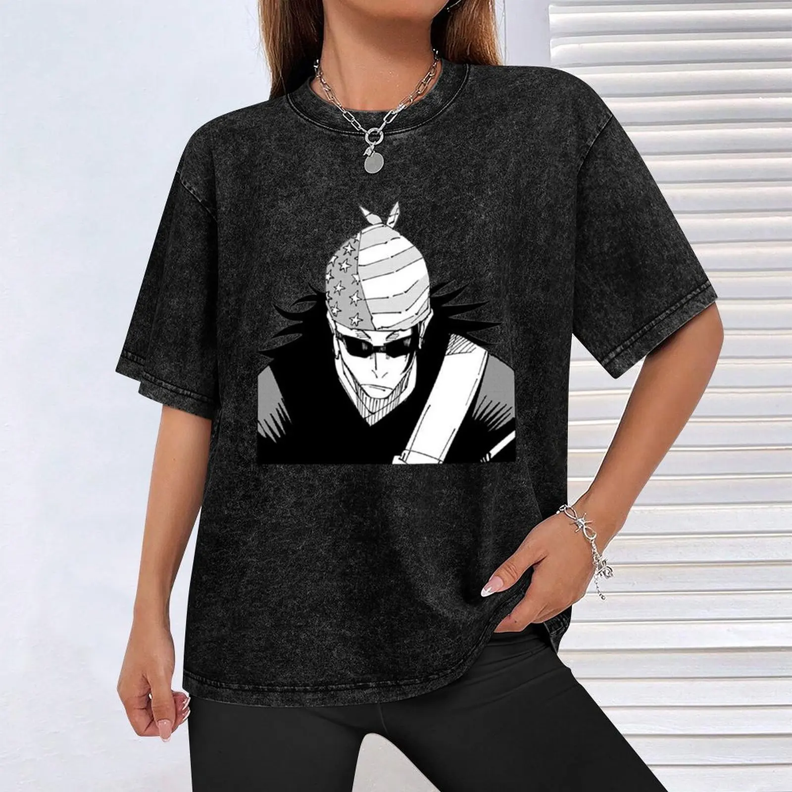 Футболка AMERICAN KENJAKU/GETO (БЕЛАЯ) футболки с рисунком рубашки комплект для мужчин