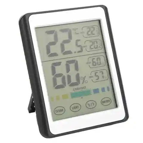 Термометр-Гигрометр с сенсорным экраном, 10 с