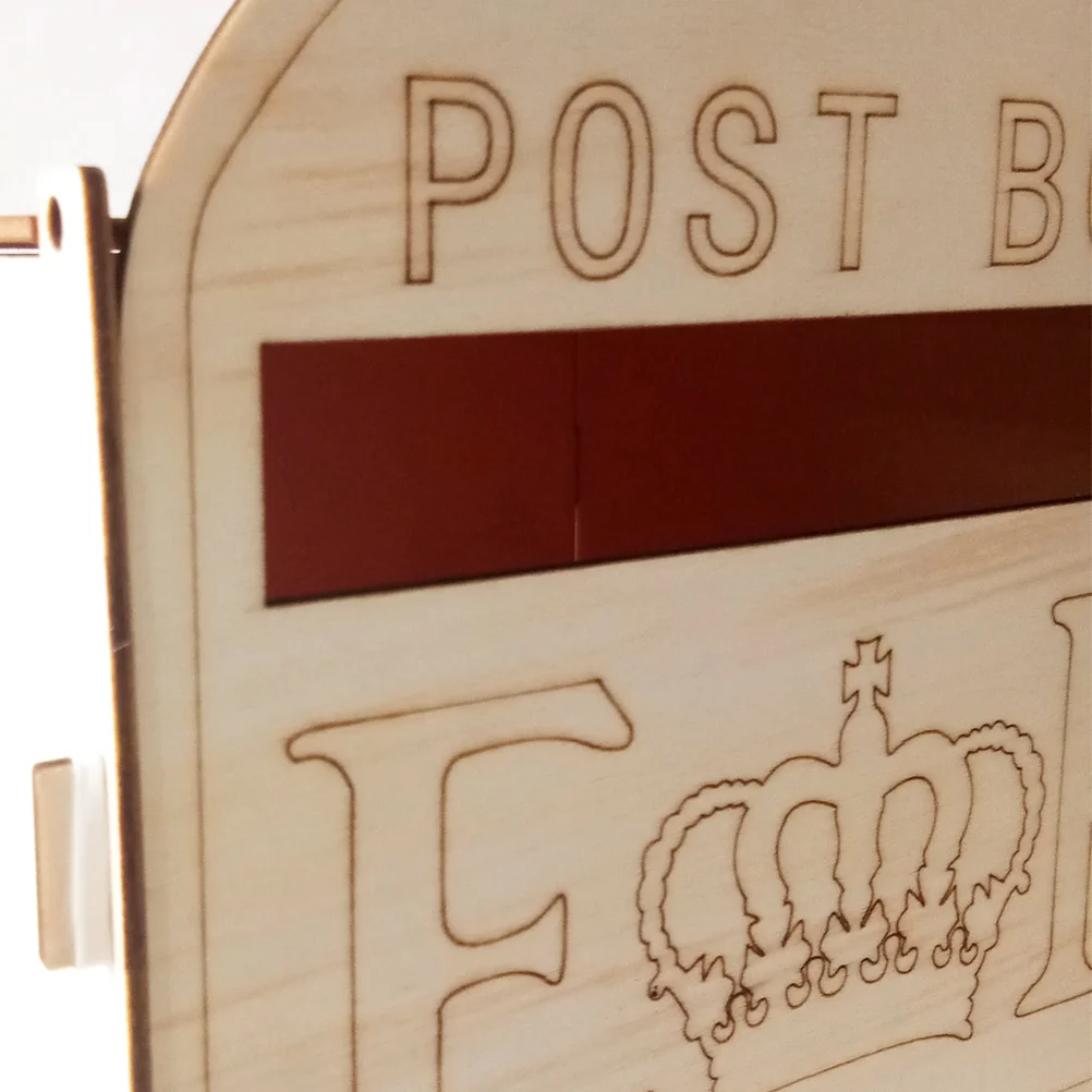 Коробка держатель для свадебных карточек почтовый ящик сувениров в рустикальном