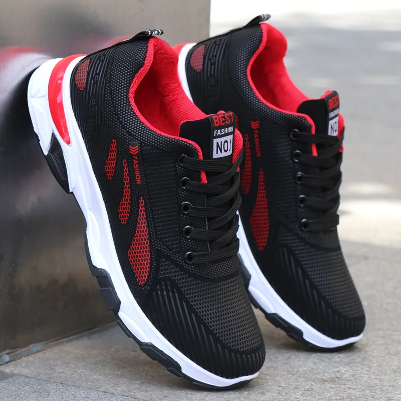 

Fashion Men Sneakers Mesh Casual Shoes Men Shoes Lightweight Vulcanize Shoes Walking Sneakers Zapatillas Hombre