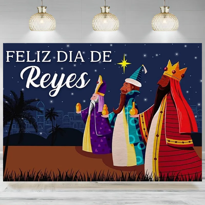 Фон для фотосъемки Epiphany Feliz Dia de Reyes