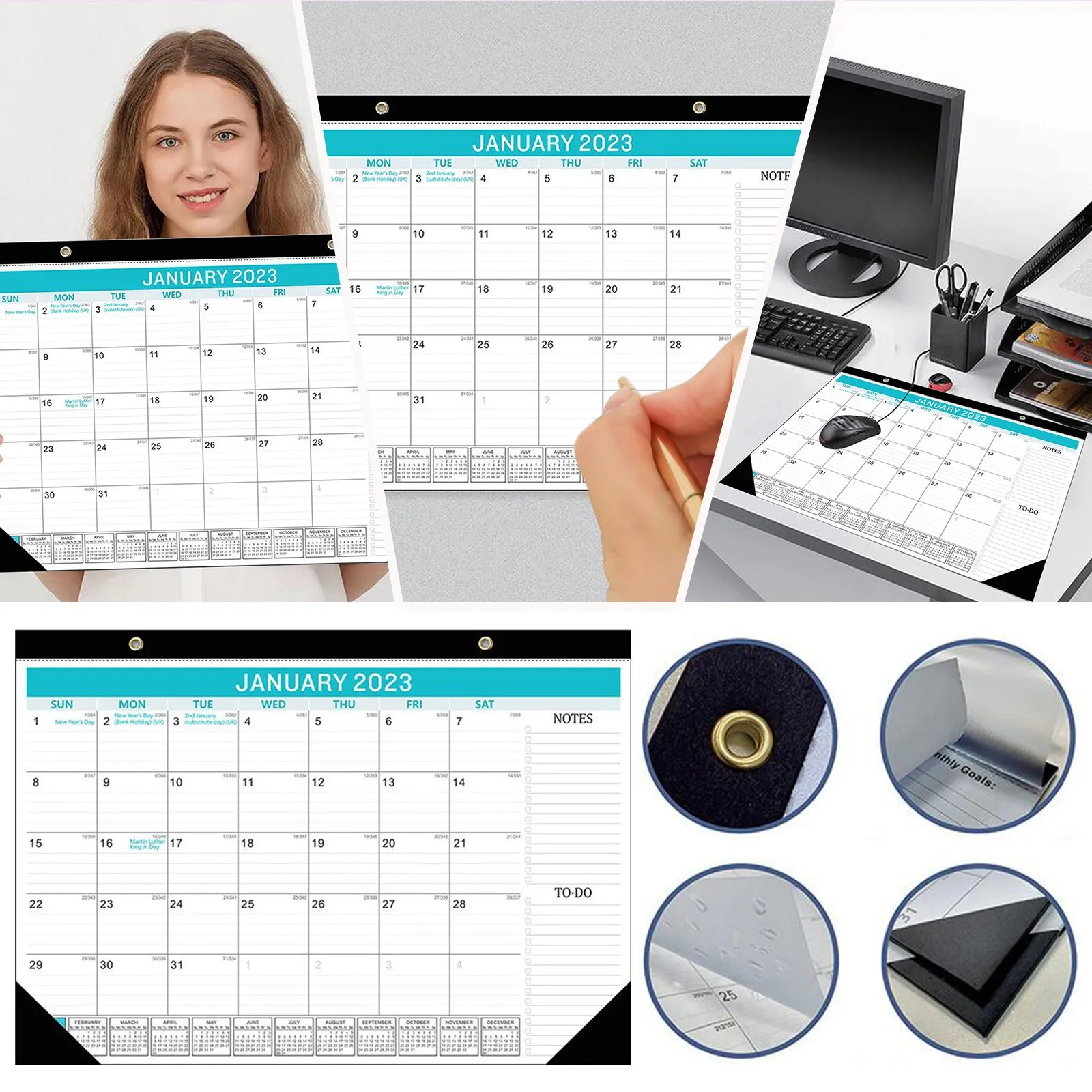 

July 2022 To December 2023 Calendar English Desktop Calendar Portable Calendar Small Yearly Calendar 2022