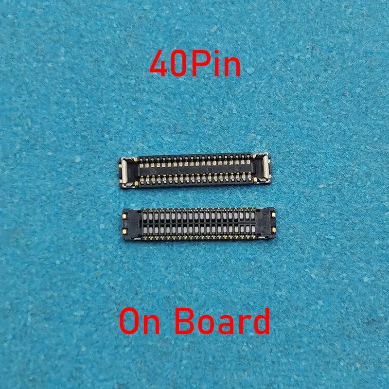 

2Pcs 40pin LCD Display FPC Connector On Board For Huawei P Smart 2018/Holly 4 Plus/Enjoy 8 Plus/Y9 2018 Screen Flex Plug Port
