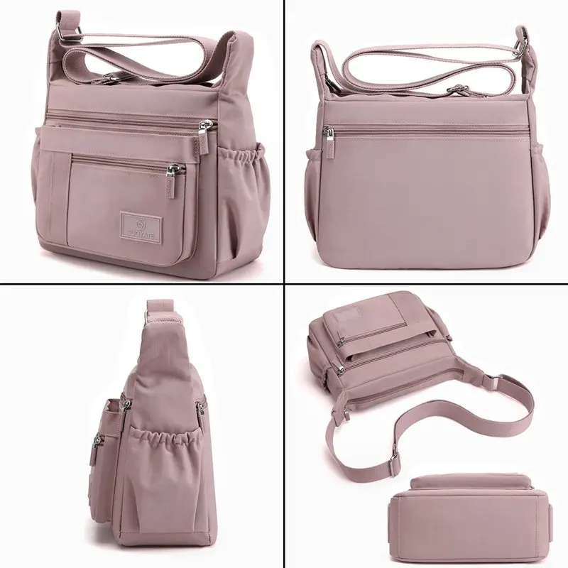 Women's Crossbody Bags Waterproof Wallet Pockets Shoulder Bags For Women Large-Capacity