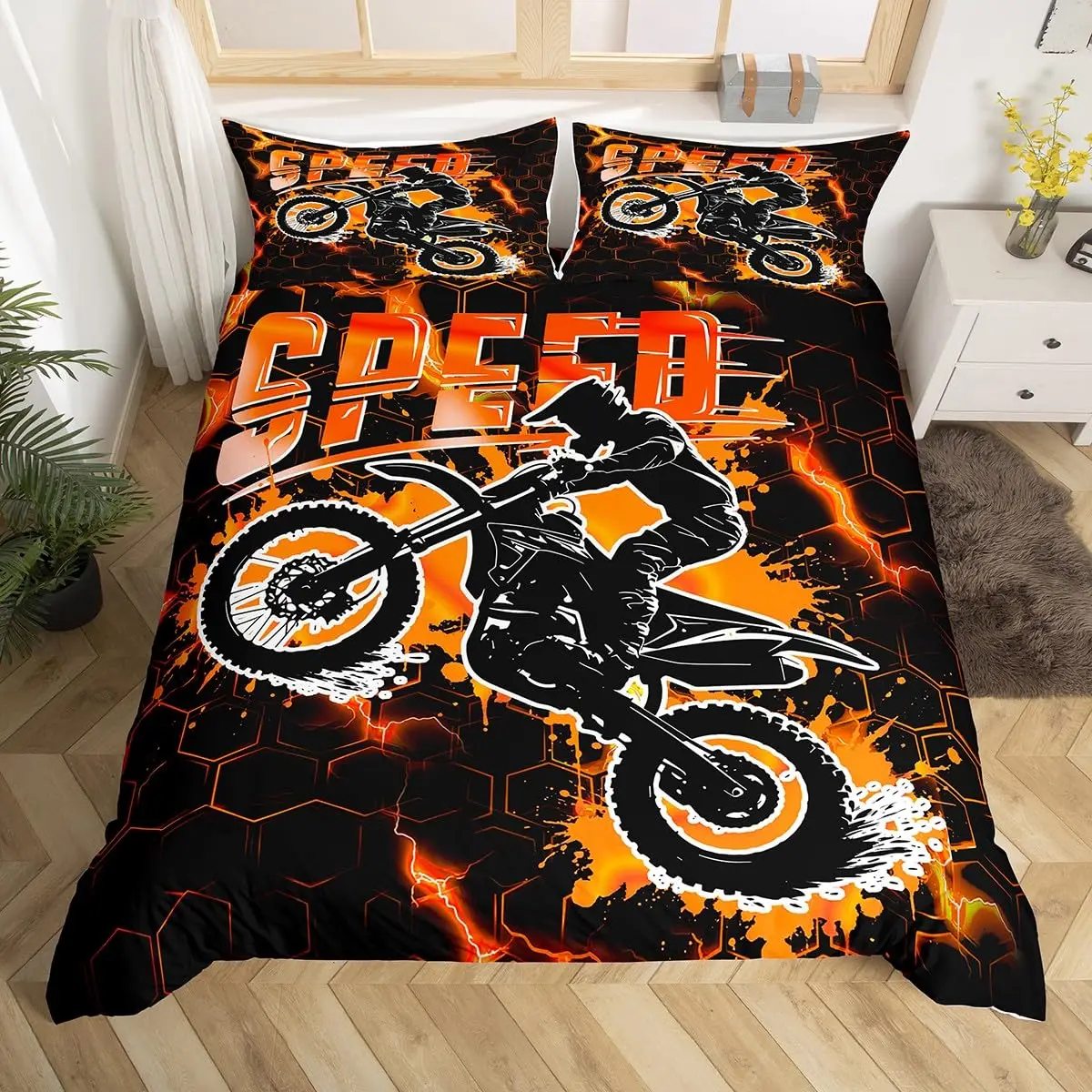 Комплект постельного белья Dirt Bike 3 предмета