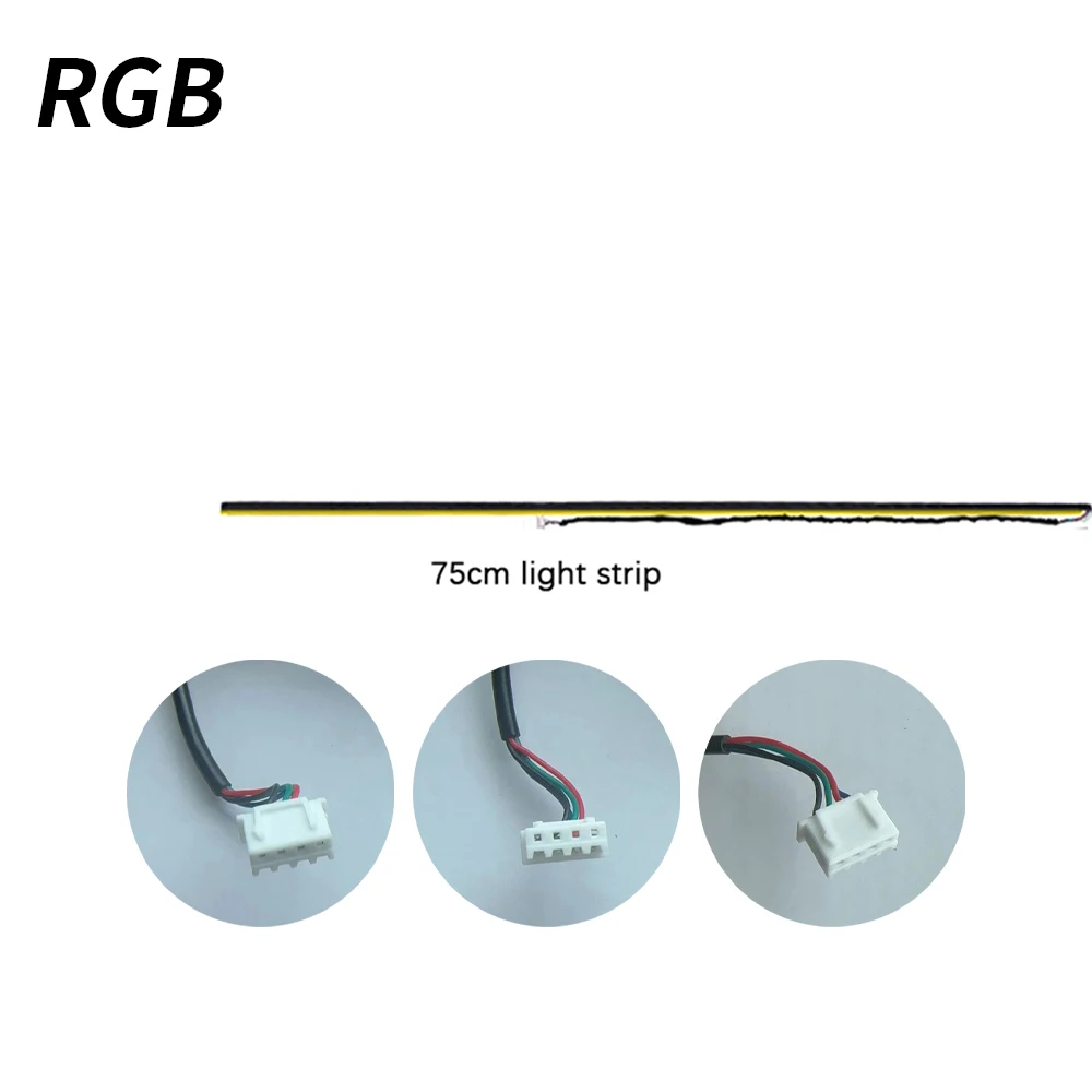 

«Светодиодная лампа» с RGB-подсветкой, аксессуары для окружающей среды, 4-проводная светодиодная лента, дверной светильник, светильник для хранения, подсветка, основная/Sub-контроллер, детали