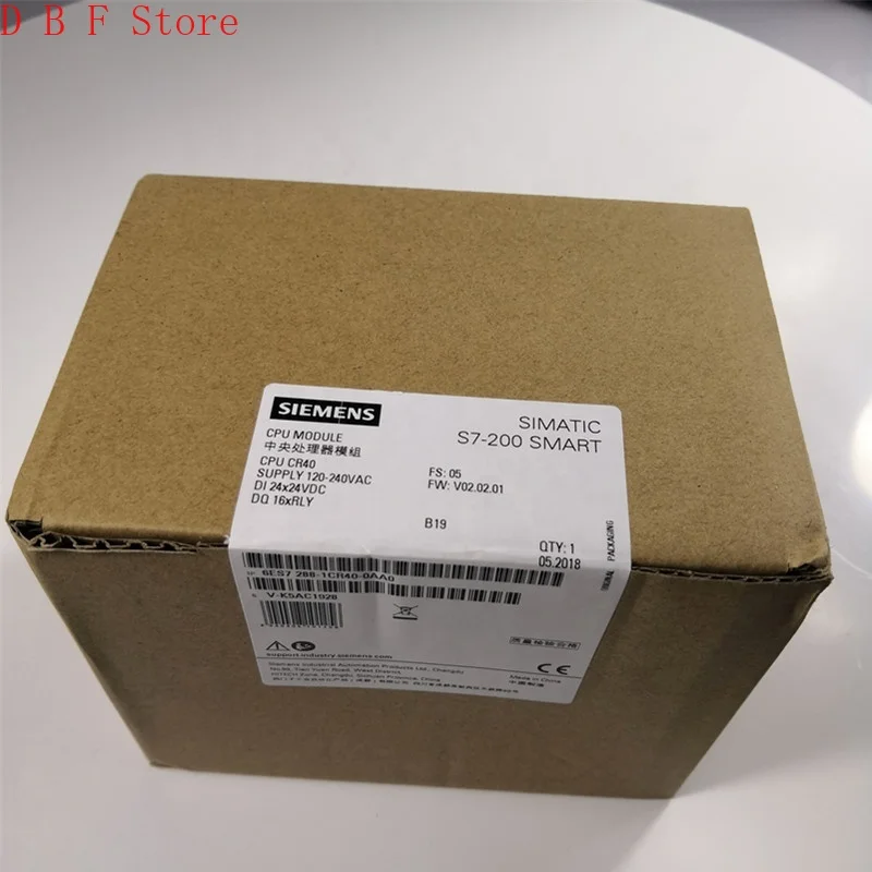 

Новый оригинальный телефон, умный 6ES7288-1CR40-0AA 0 CPU CR40, AC/DC/RELAY, 24DI/16DO PLC