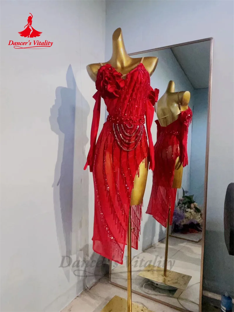 Платье для латиноамериканских танцев взрослых и детей