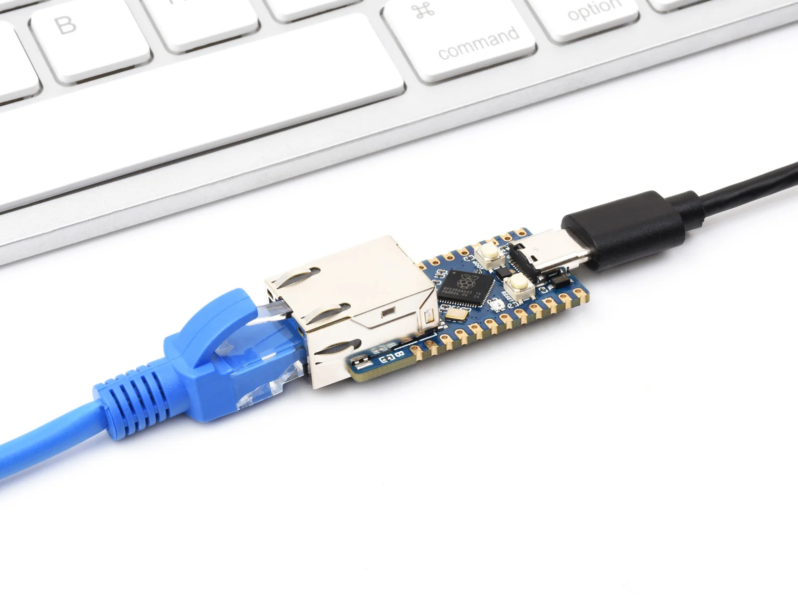 Мини-плата разработки Waveshare RP2350-ETH модуль порта Ethernet RP2350 макетная плата