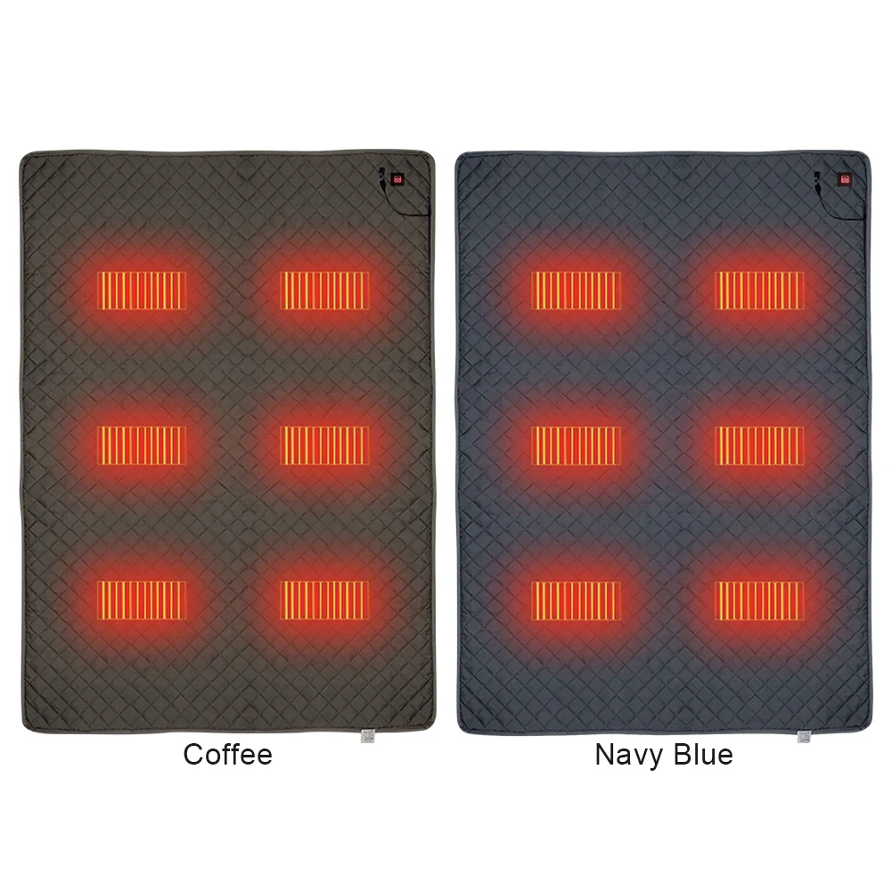 Одеяло для физиотерапии 3-ступенчатый спальный матрас коврик с подогревом 8 зон