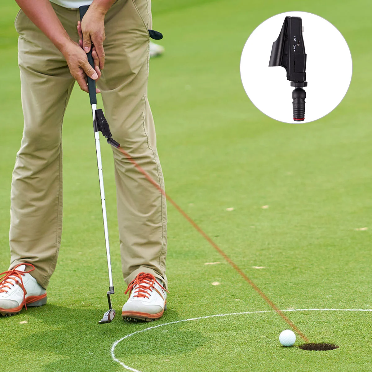 

1 pc Machine Assistant Putter Machine for Golf Aiming Golf Beginner