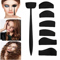 6 in 1 l silicone eyeshadow stencils kit silicone eyeshadow eyes applicator fixer in seconds makeup tool silicone eyeshadow