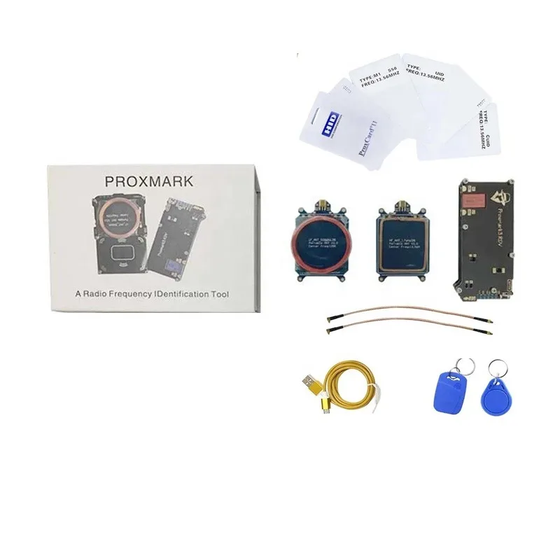 

Proxmark3 V2 UID 5577 Developer Encryption Cracked Write RFID Access Card Duplicator NFC Smart Chip Card Reader