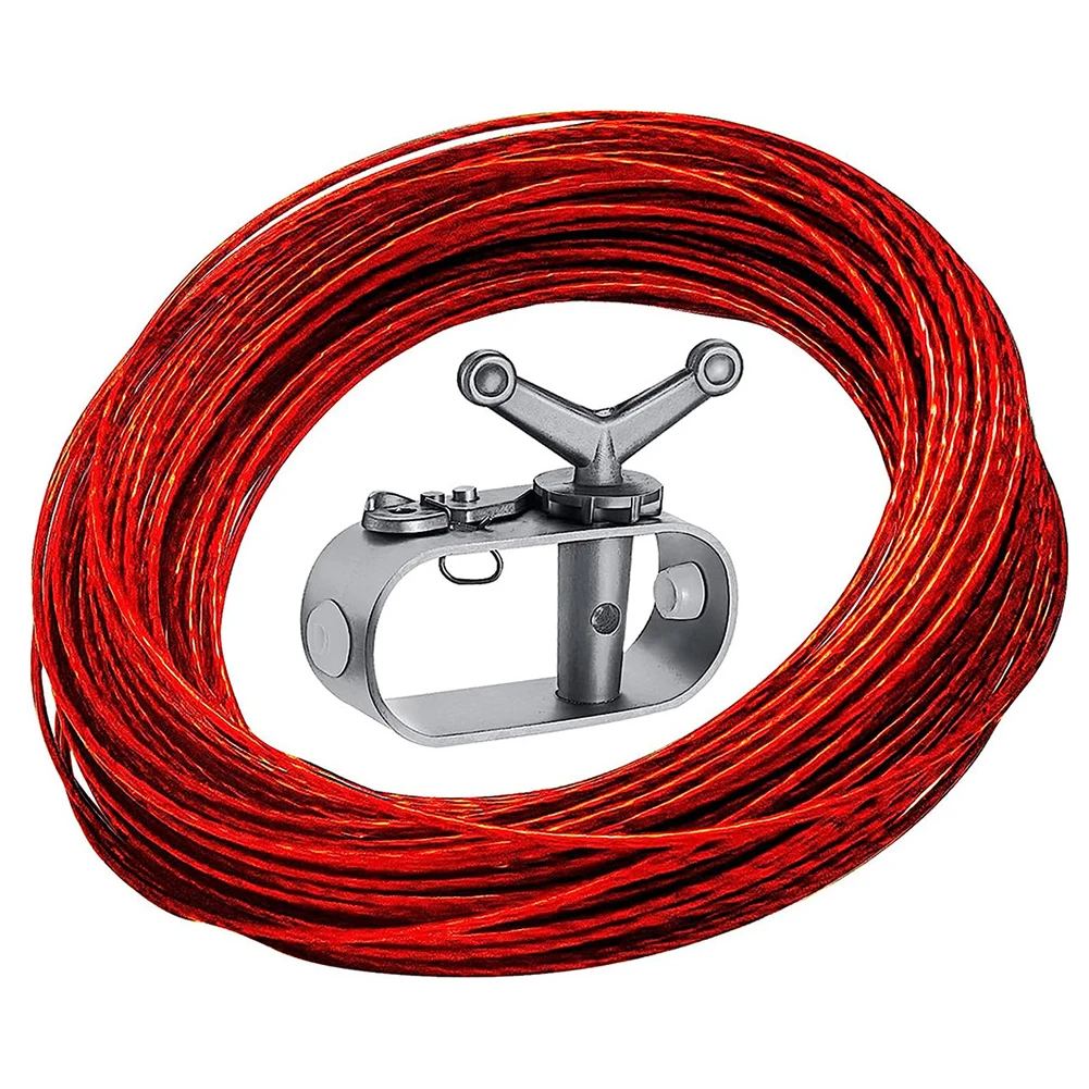 

Pool Cover Cable Winch Heavy duty and Rust resistant Protects Your Pool Year round Easy Installation Process
