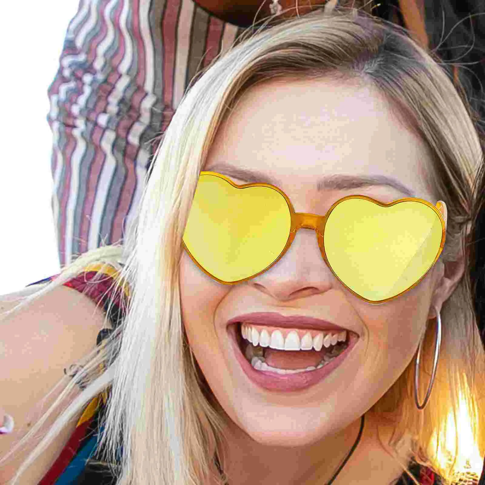 

11pcs Party Eyeglasses Heart Glasses Personalized Sunglasses for Women Men