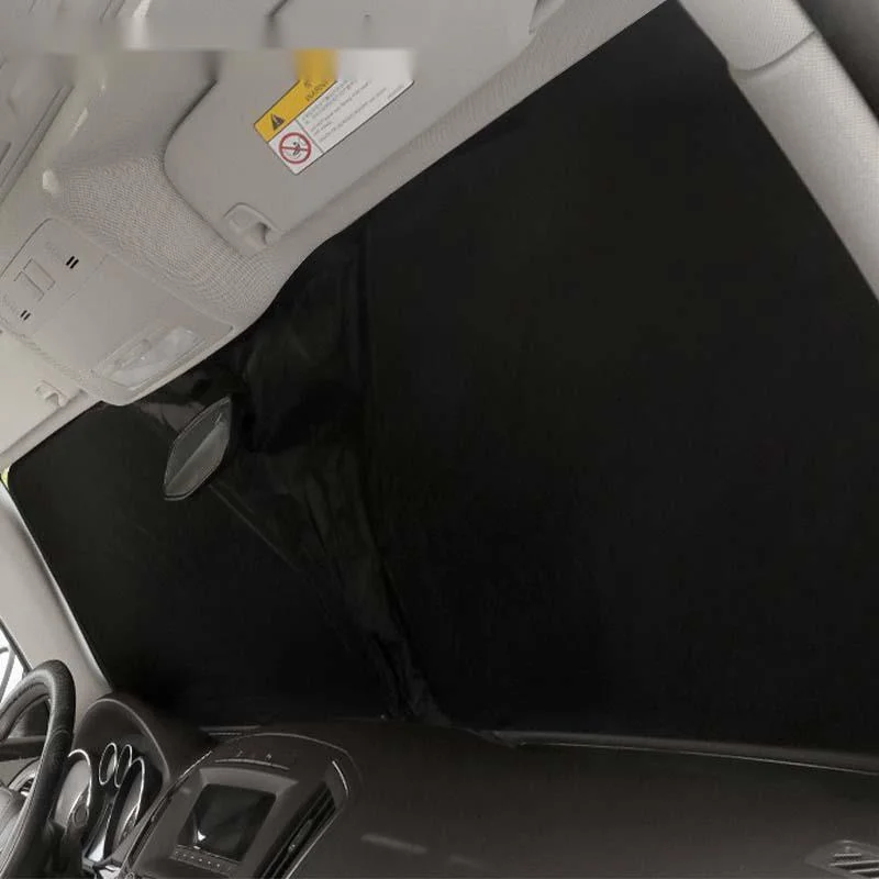 

New Windshield Sun Shade Cover Front Window Sunshade Foldable Storage UV Reflective Car Curtain Summer Cooling Car Accessories