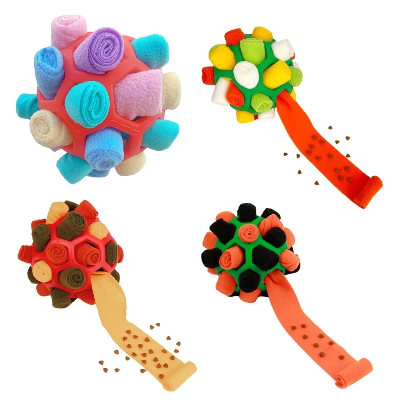 

Игрушка-пазл для собак 652F, игрушка для собак в табак, жевательная игрушка для собак, медленный игрушка-кормушка диспенсер, интерактивные шар...