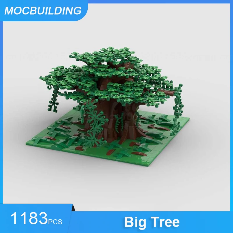 

MOC Building Blocks Big Tree Model DIY Assemble Bricks Nature Landscapes Educational Creative Children Toys Kids Gifts 1183PCS