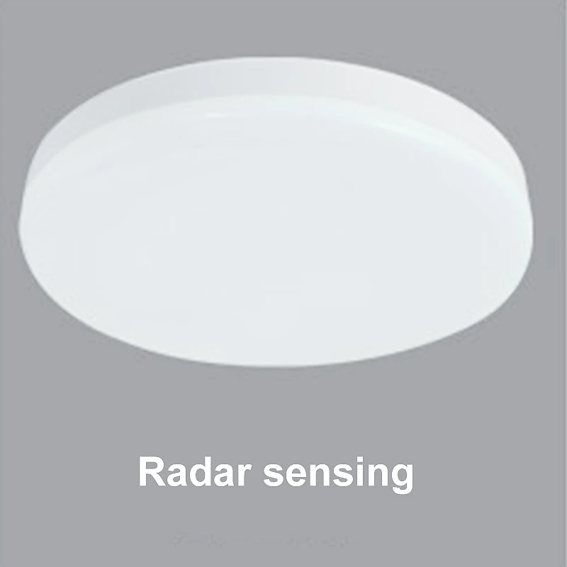 Светодиодный потолочный светильник радар PIR датчик движения ванная комната