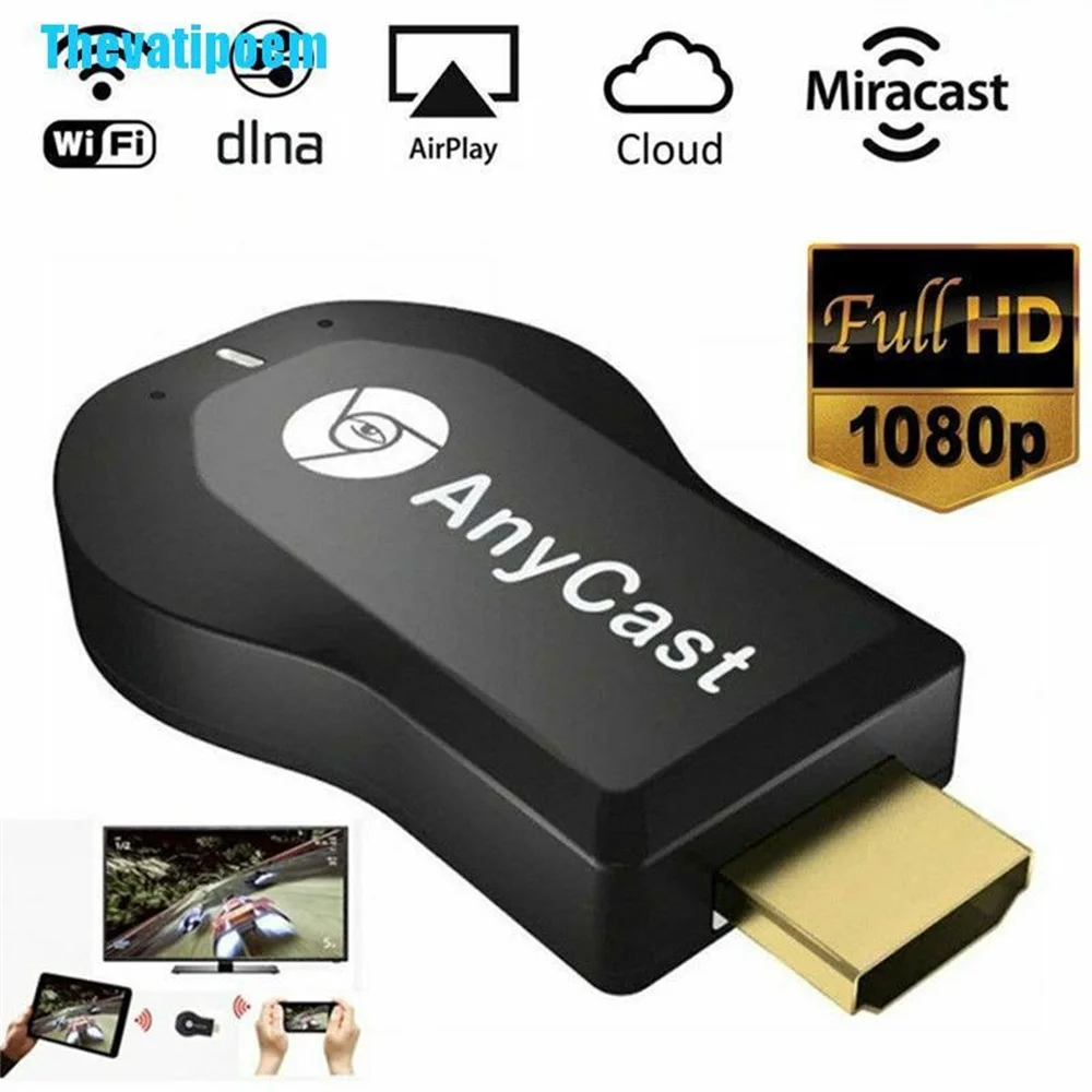 

Wifi Stick Original 1080P Wireless WiFi Display TV Dongle Receiver for DLNA Miracast for Airplay for AnyCast M2 Plus tv stick