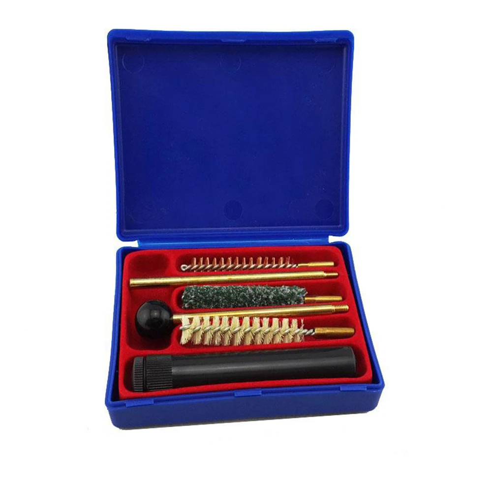

Hunting Cleaning Kit for .38/.357/9mm cal Pistol Handgun Bore Cleaner w/Case Tactical Hunting Accessories