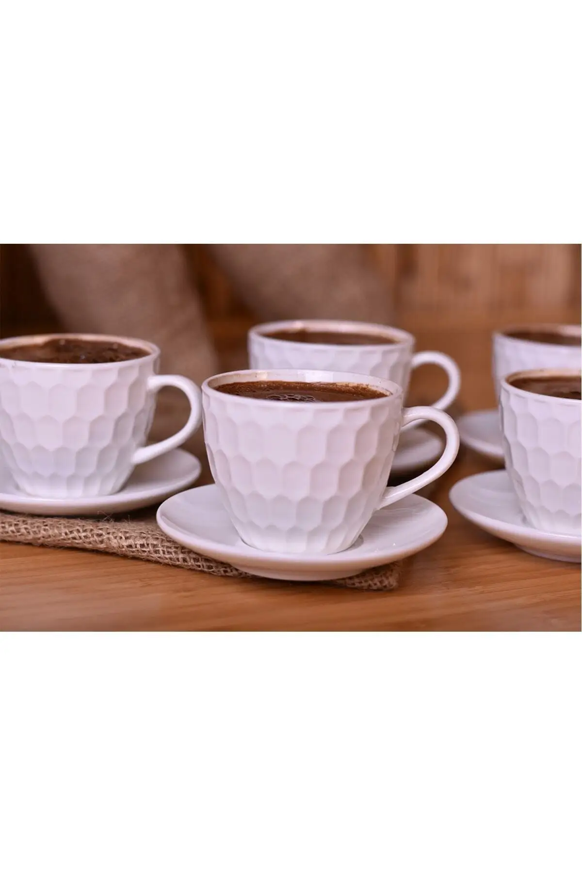 

Удивительный турецкий греческий арабский Набор чашек для кофе и эспрессо, 6 персональных кофейных чашек Navara